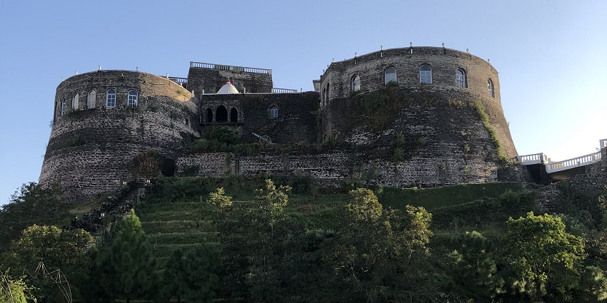 Ramshehar fort, also spelt Ramshahr, near Nalagarh town in Solan district of Himachal Pradesh