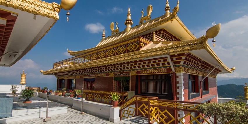 Namobuddha Monastery, an ancient monastery in Nepal, is known for its spiritual significance.