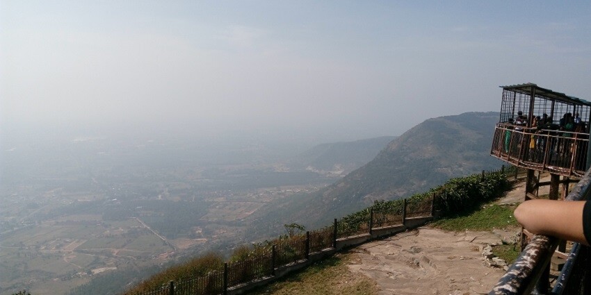 Nandi Hills is not one of the adventure parks in Bangalore but an adventurous place.