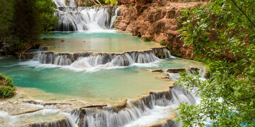 An astonishing view of Nangartas Falls, a famous tourist attraction in Maharashtra.
