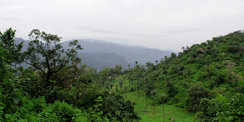 A view of the rolling valleys of Narayanpatna, a major attraction near Balda Caves Odisha.