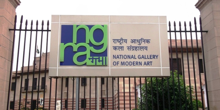 The National Gallery Of Modern Art has a varied collection of modern and contemporary artworks