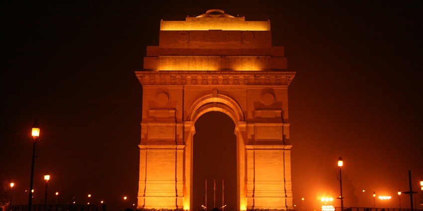 India Gate, a memorial, is one of the best attractions near Eternal Gandhi Museum.
