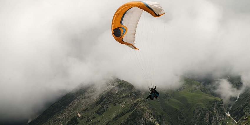 Naudanda is a serene and among the lesser-known sites for paragliding in Pokhara.