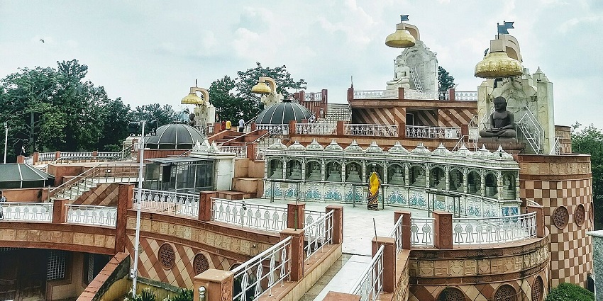 The Navagraha Temple is one of the best places to visit in Guwahati in December.