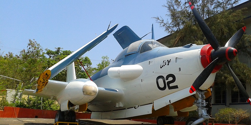Naval Aviation Museum is one of the significant places to visit in South Goa with family.