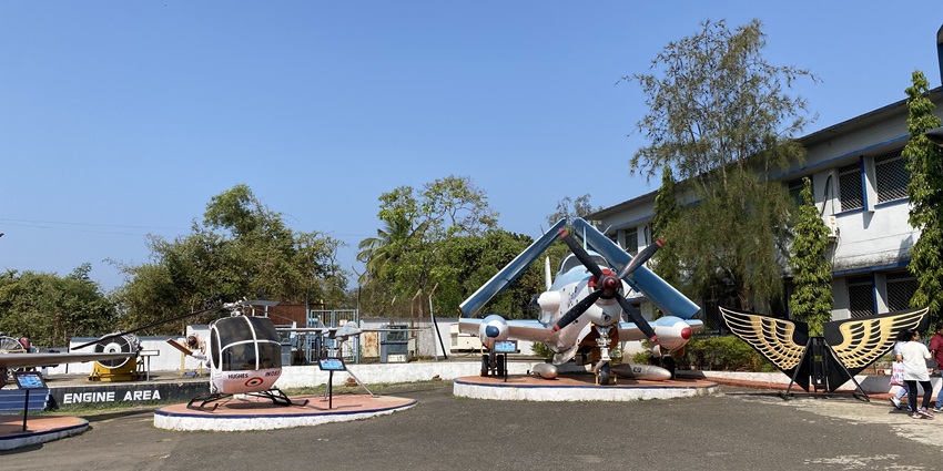 A breathtaking view of the Naval Aviation Museum for every traveller to visit and explore.