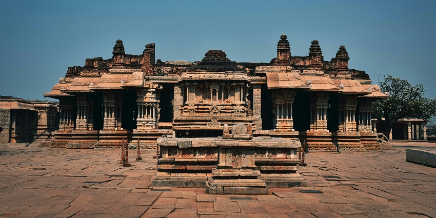 A view of the famous Neemach Mata Temple exuding other-wordly vibes and rustic charm.