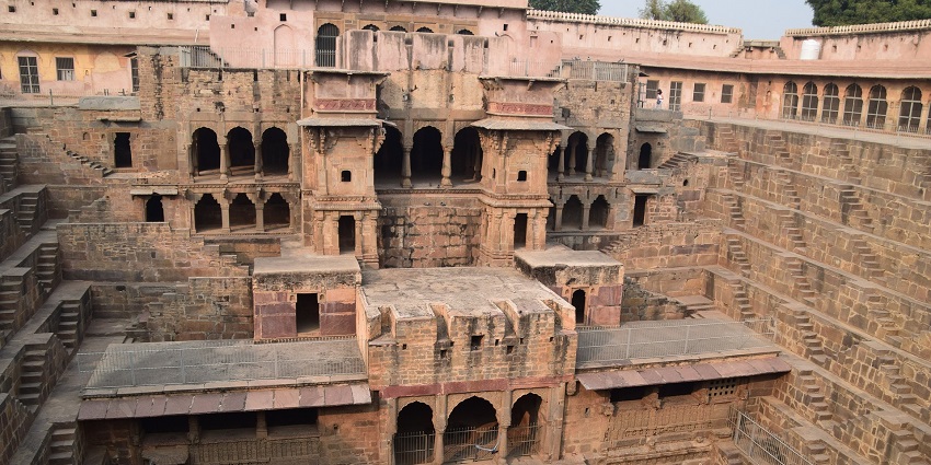 This ancient stepwell is a Neemrana tourist place, showcasing intricate architecture
