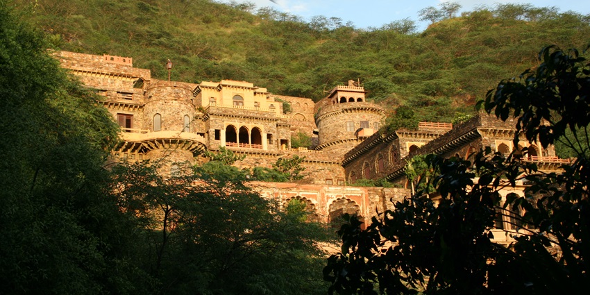 Neemrana Fort, a famous place near khatu shyam ji temple offers stunning views and rich history in Rajasthan