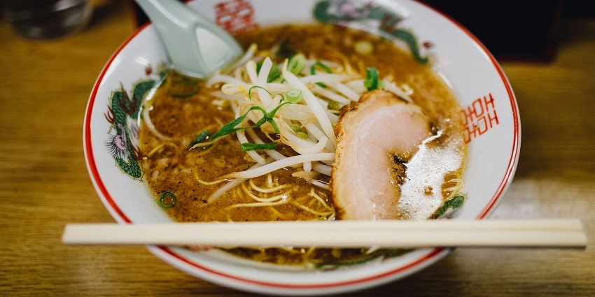 A close-up shot of a delectable Japanese meal available in the famous Japanese Zone.