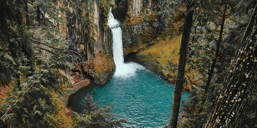 Enjoy incredible falls known as Nidan Falls near Katangi.