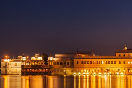 Nightlife in Udaipur offers lakes, palaces, rooftop dining, culture, and music