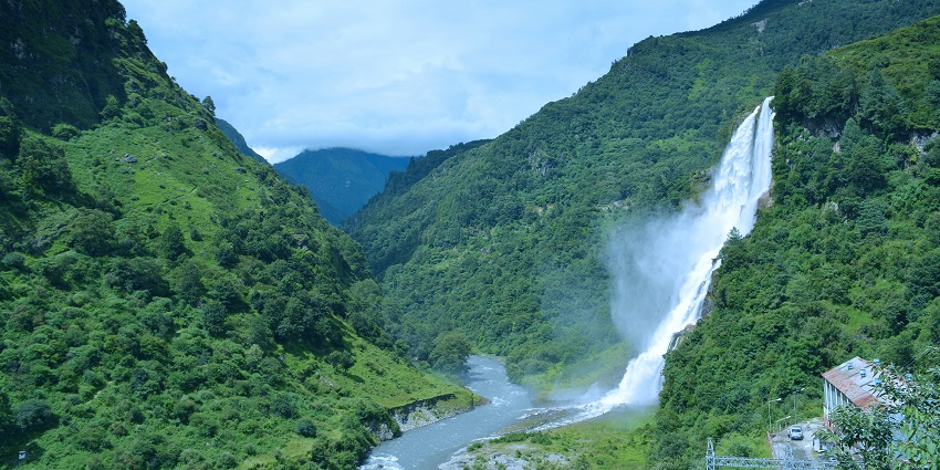 Nuranang Falls is one of the most amazing places to visit around Chilipam Monastery.