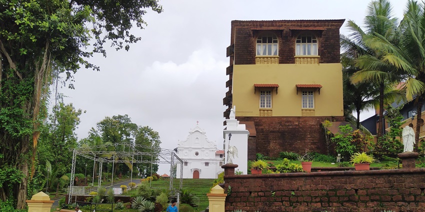 Old Goa in its rustic charm is one of the best places to visit in Goa in August.