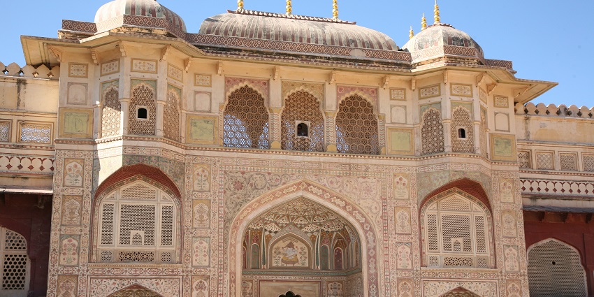 Majestic view of the fort entrance, offering a glimpse into the local culture