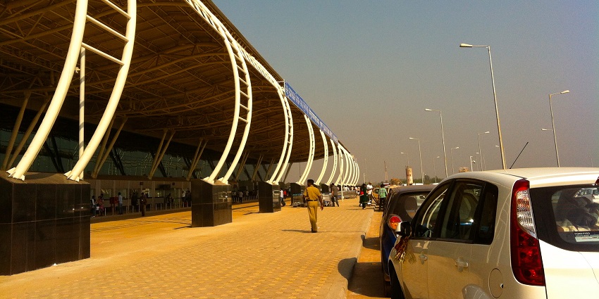 Airport is the main connecting link to reach Sisupalgarh Fort.