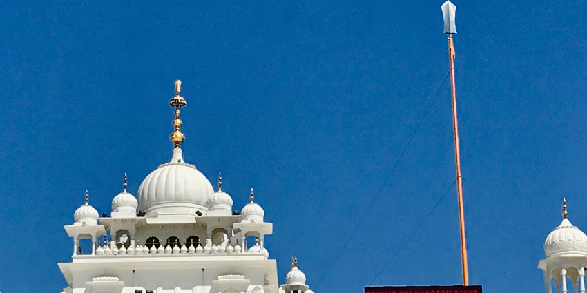 Scenic view of Anandpur sahib where the Khalsa was first formed in 1699