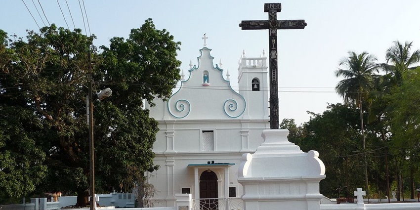Our Lady of Grace Church is one of the historic symbols of Goa’s ancient architecture.