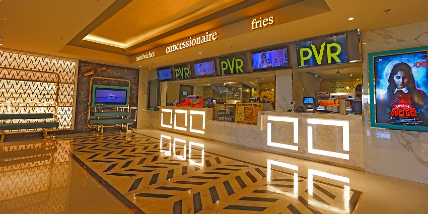 Image of PVR inside a mall in Gurugram - one of the best places to visit in and around Manesar