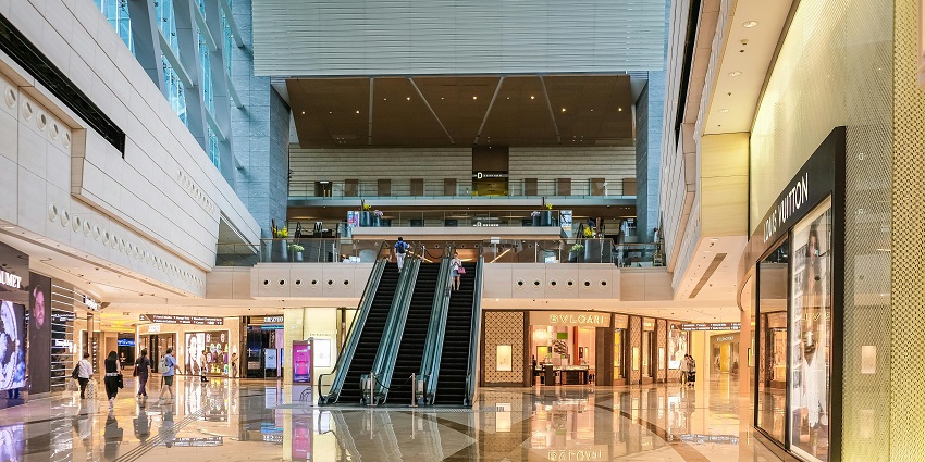 Snapshot of the inside of the pacific mall which is one of the most sough mall in New Delhi