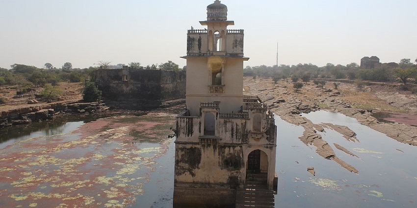 Padmini’s palace in Chittorgarh fort.