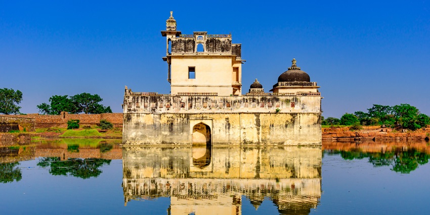 Padmini Palace in Chittorgarh Fort, known for its historical significance and stunning views.