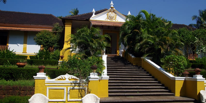 Image of the famous Palacio Do Deao, a Portugese heritage gem of South Goa