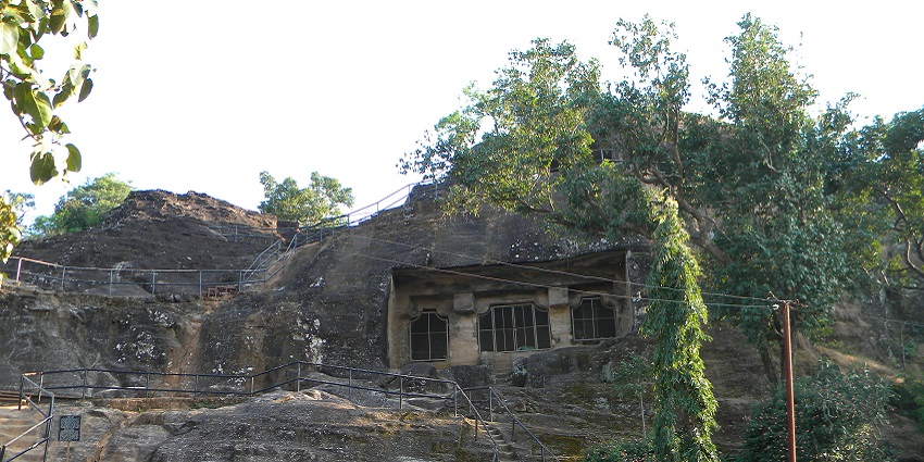 The Pandava Caves, a famous place nearby featuring ancient rock-cut caves with historical carvings