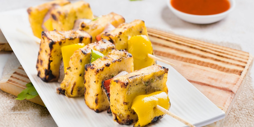 Paneer tikka is a delectable vegetarian dish that you can try when visiting Chandigarh