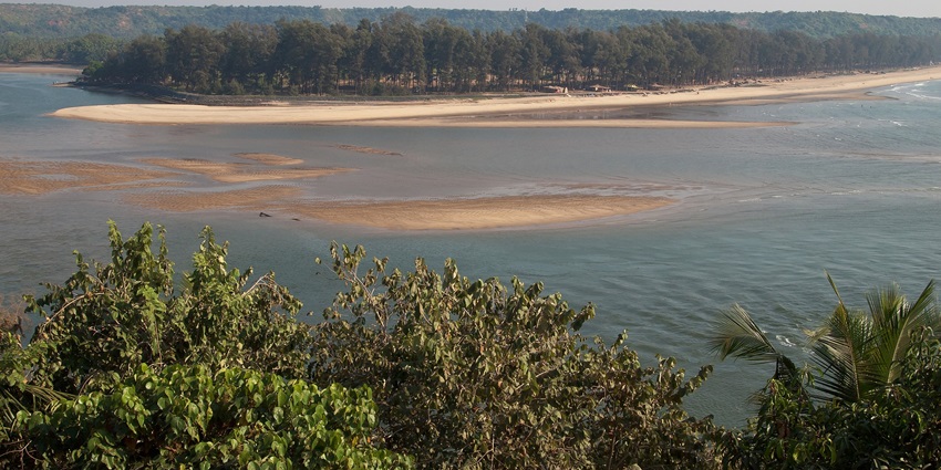 Paradise Beach is among the famous beaches in Gokarna due to its clean sand, and thick forest.