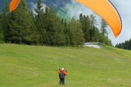 Go paragliding in Kasauli to experience the thrill of soaring across grand valleys and forests