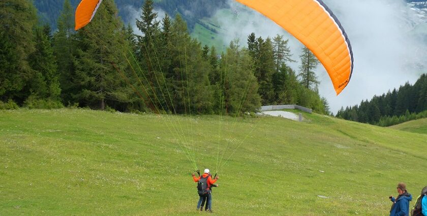 Go paragliding in Kasauli to experience the thrill of soaring across grand valleys and forests