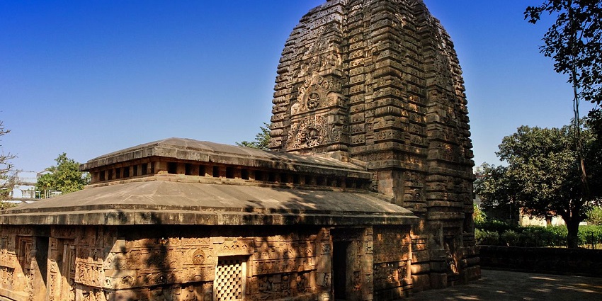 Parasurameswara Temple, a 7th-century Kalinga architecture with intricate carvings.