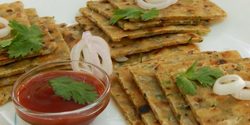 Try some of the best food in Chandigarh like parathas that come in several varieties