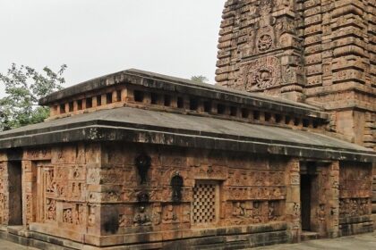 Panoramic snapshot of the ancient Parsurameswar Temple in the holy land of Odisha