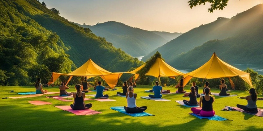Go on a yoga retreat at Goa and enjoy the peaceful setting of this beach paradise