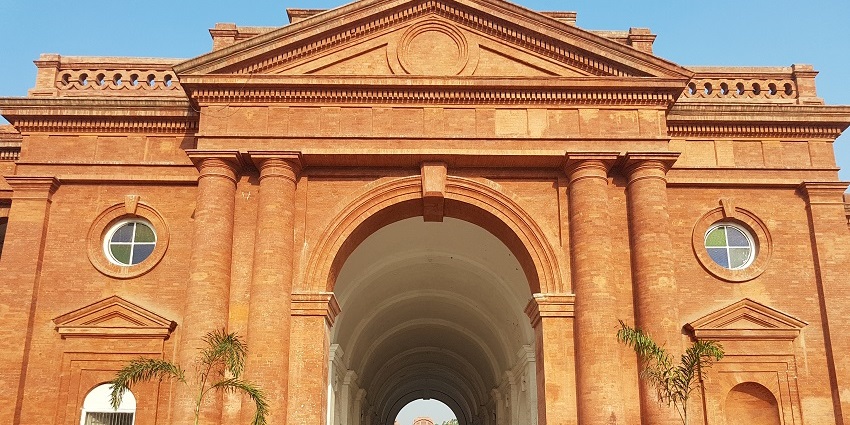 Snapshot of the newly build Partition Museum in the city of Amritsar in Punjab, India