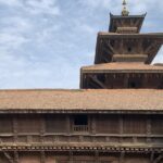 Patan Museum exterior in Patan Durbar Square, showcasing traditional architecture.