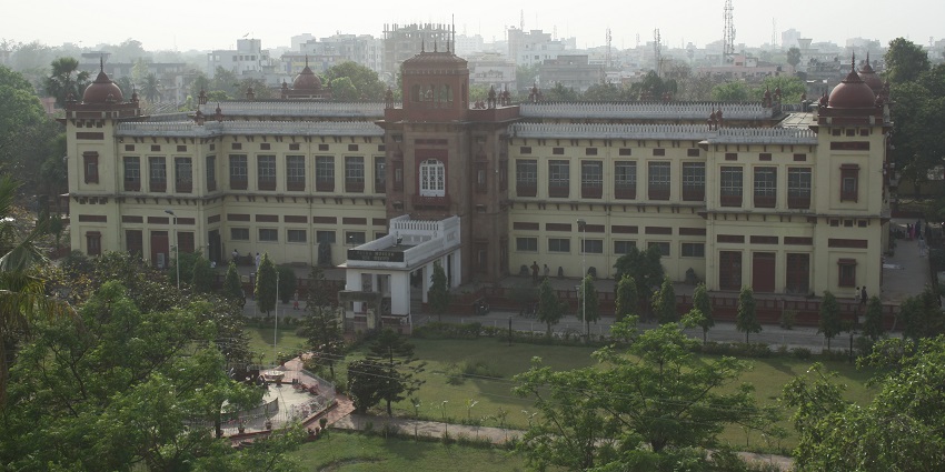 The imposing structure of Patna Museum, representative of historic architecture