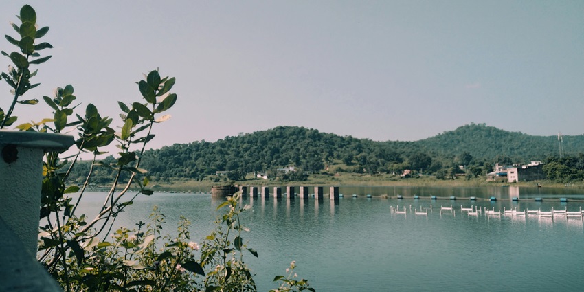 A stunning landscape of Patratu Valley with winding roads and dense green forests.