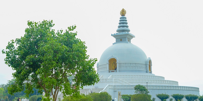 Pokhara is home to several historical sites such as Peace Pagoda attracting many visitors.