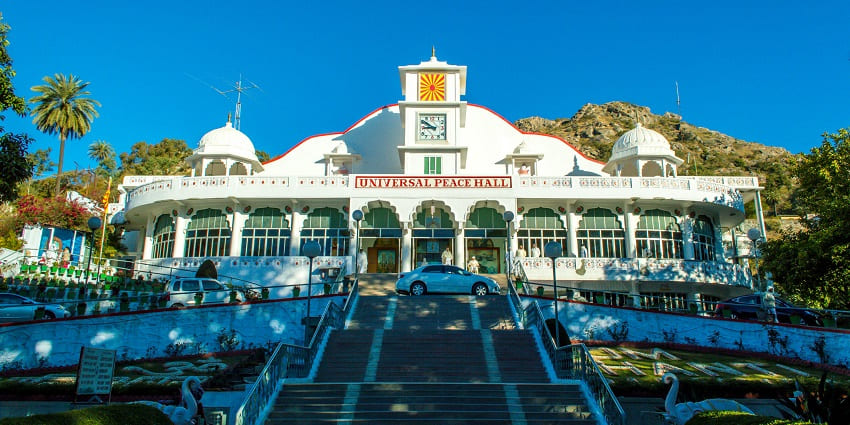 Brahma Kumaris Om Shanti Bhawan (Universal Peace Hall) in Mount Abu, one of the best things to do in Mount Abu