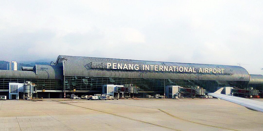 Penang International Airport is located in a popular and cultural city called Penang.