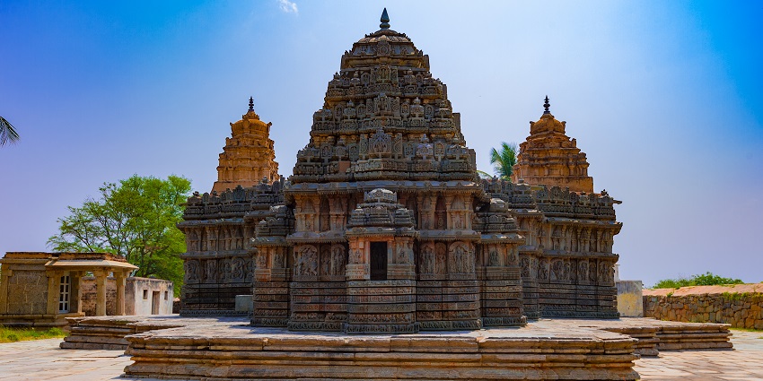 Panoramic snapshot of the magnificent temple a must to visit place in Nellore