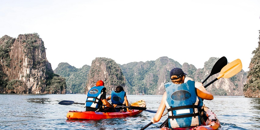 Phang Nga Bay is one of the most serene and beautiful places for kayaking in Krabi.