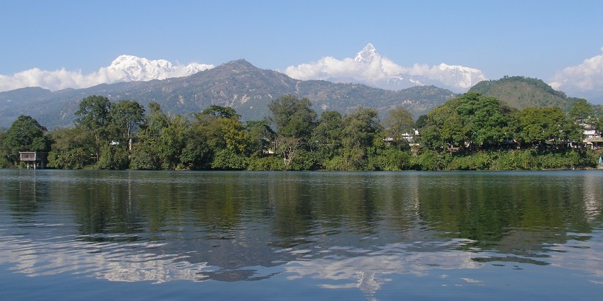 A beautiful view of Phew Lake, a must visit location near Nepal Music Festival.