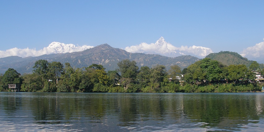 Phewa Lake is one of the top tourist places to visit in Pokhara due to its stunning beauty.