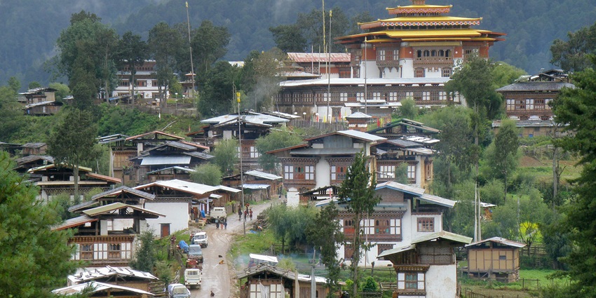 Phobjikha Valley is one of the best places to visit in Bhutan in December for travellers.