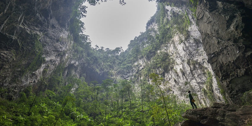 A stunning view of the Son Doong Cave in Phong Nha-Kẻ Bàng National Park